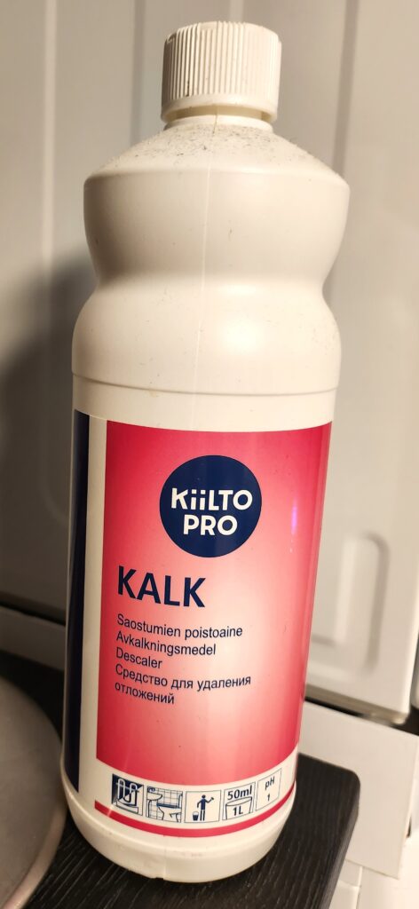 Puhdistusaineet, Kalk