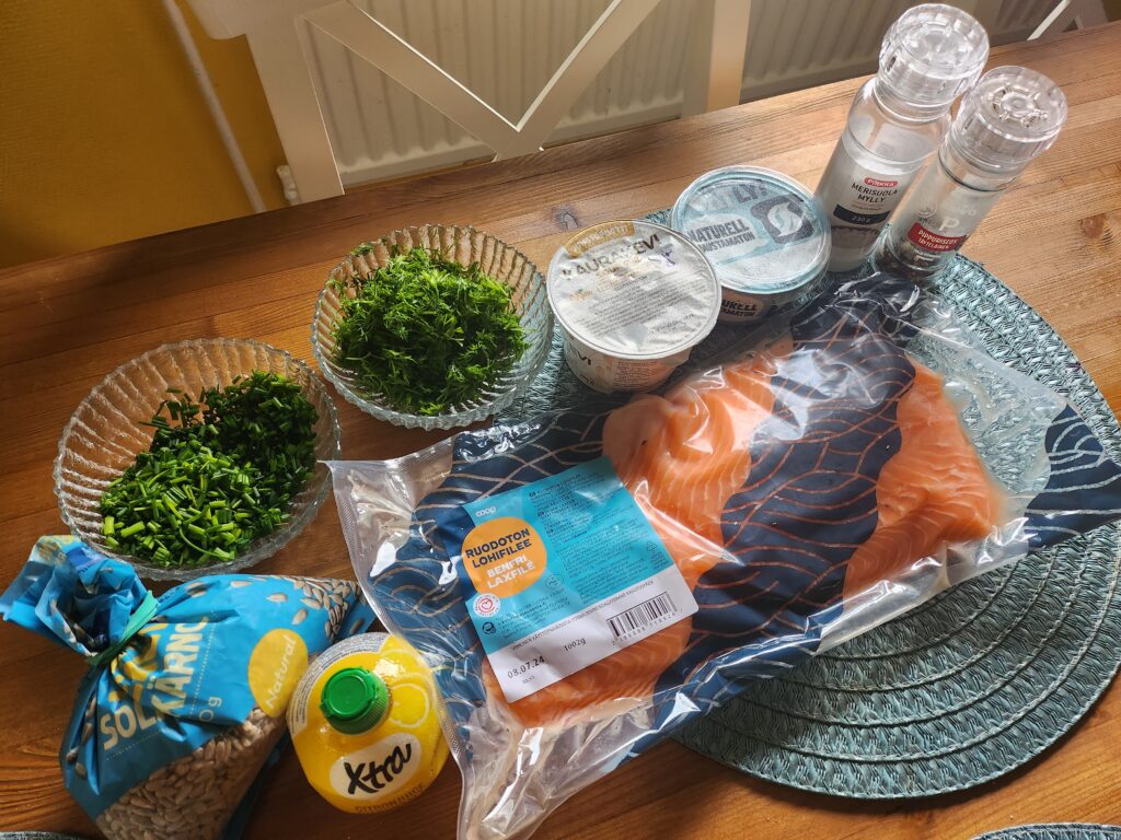 Kaksi helppoa kalaruokareseptiä