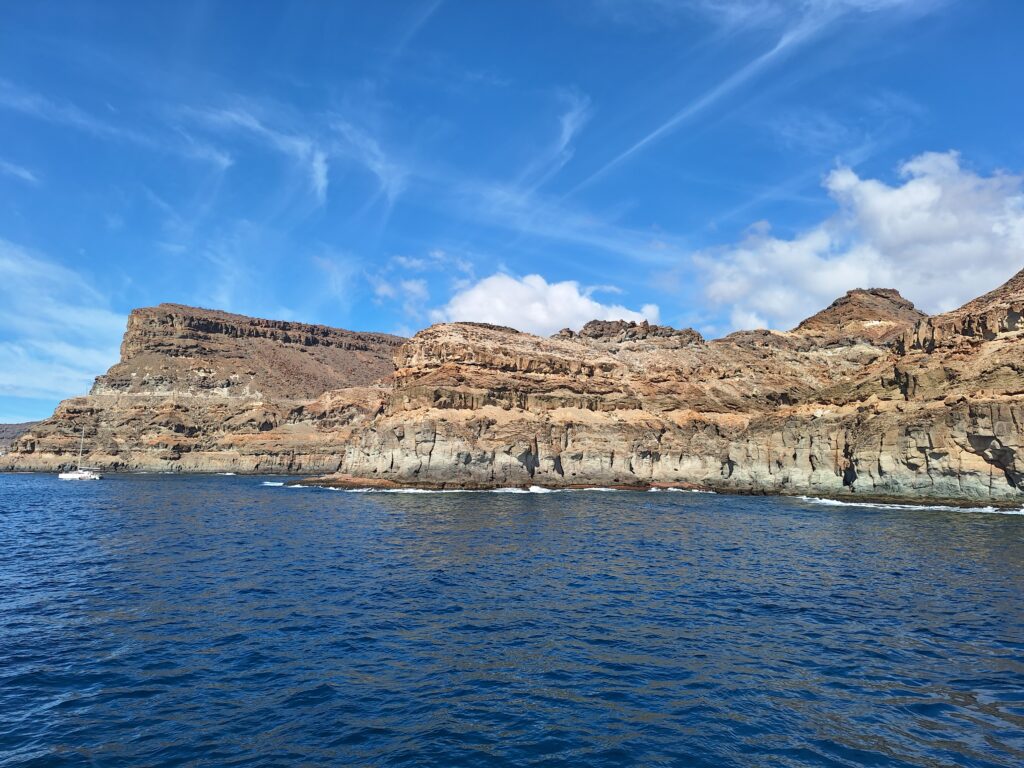 Gran Canaria, päivä merellä