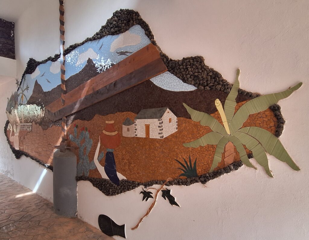 Kanarialaista seinätaidetta