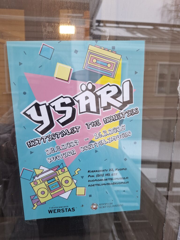 Ysäri Kuopion Korttelimuseossa