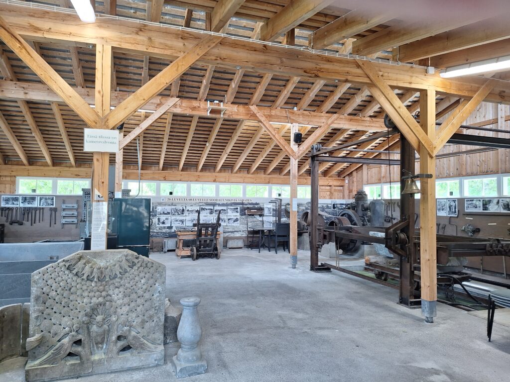 Vuolukivimuseo Nunnanlahden Kivikeskuksessa