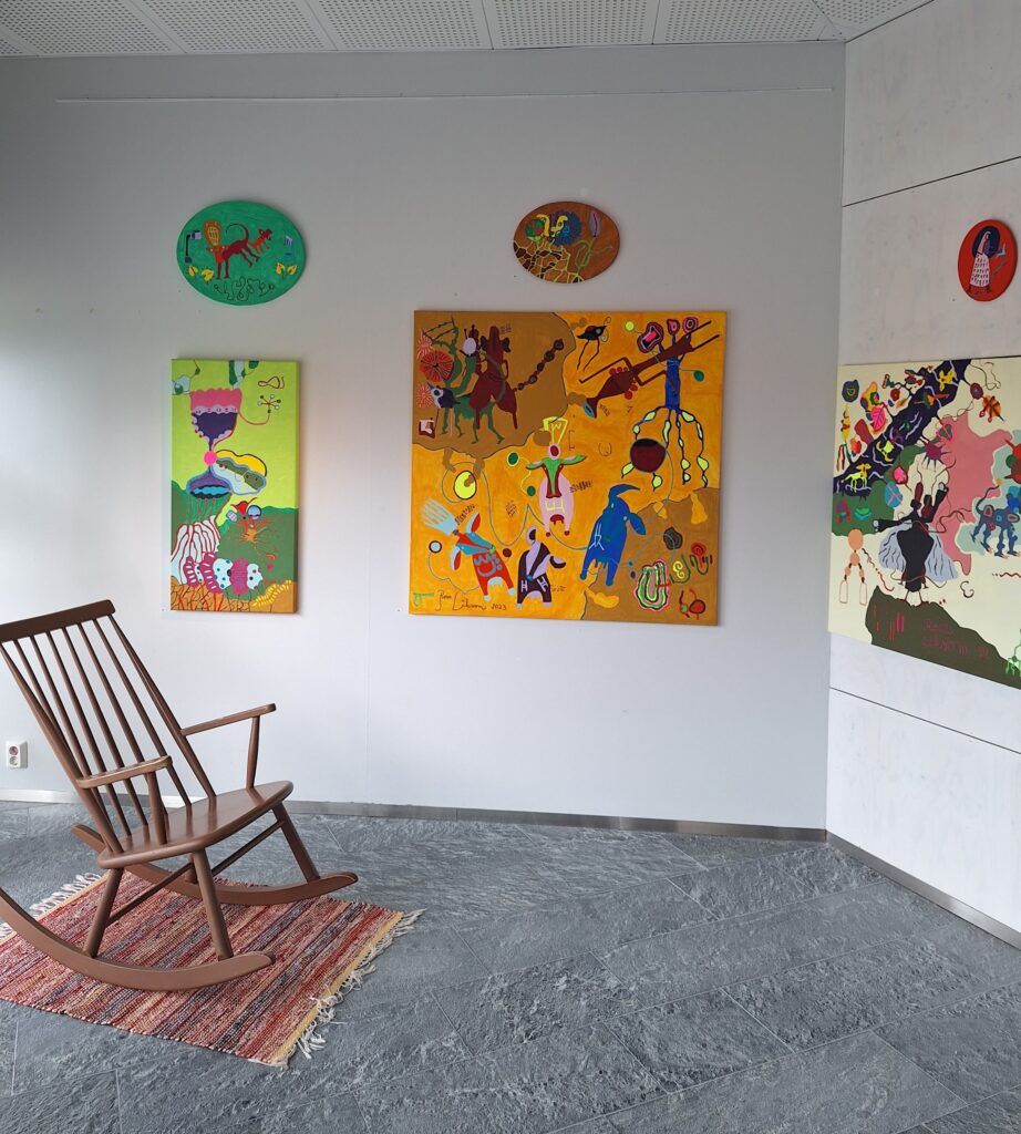 Rosa Liksomin taidenäyttely