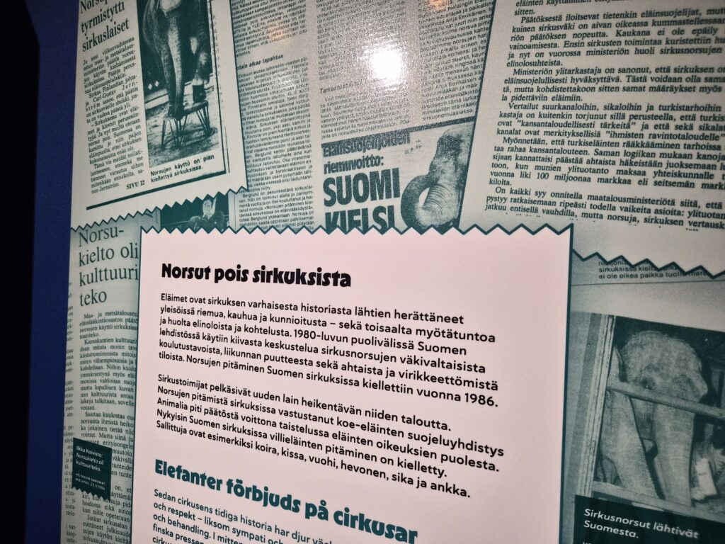 Huimaa! Sirkuksen taikaa ja tarinoita.