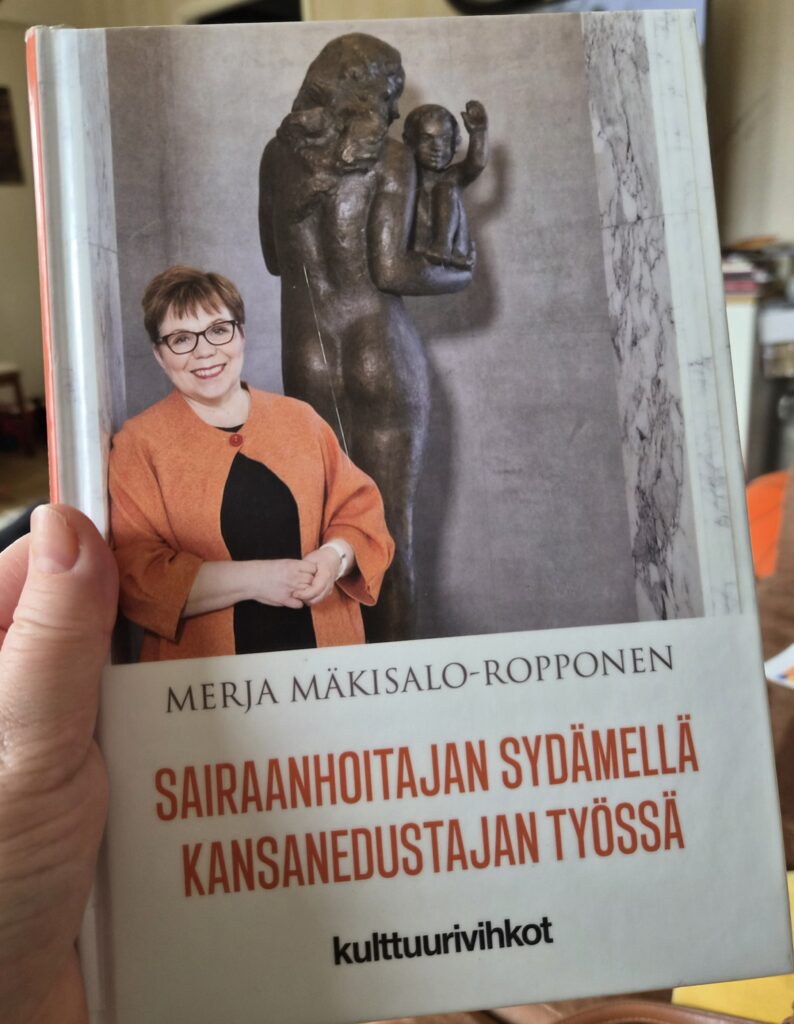 Sairaanhoitajan sydämellä kansanedustajan työssä